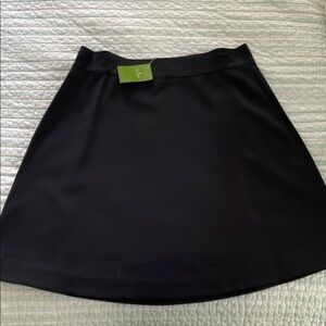 Kate Spade Black A-Line Mini Skirt